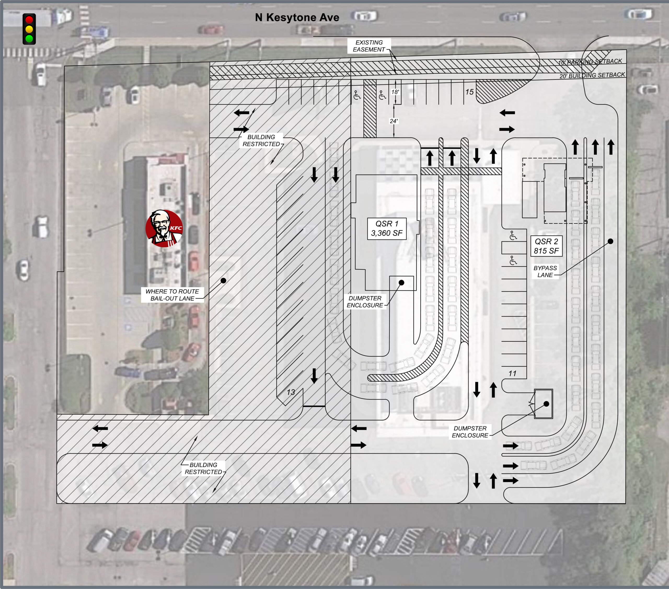 QSR Site Plan